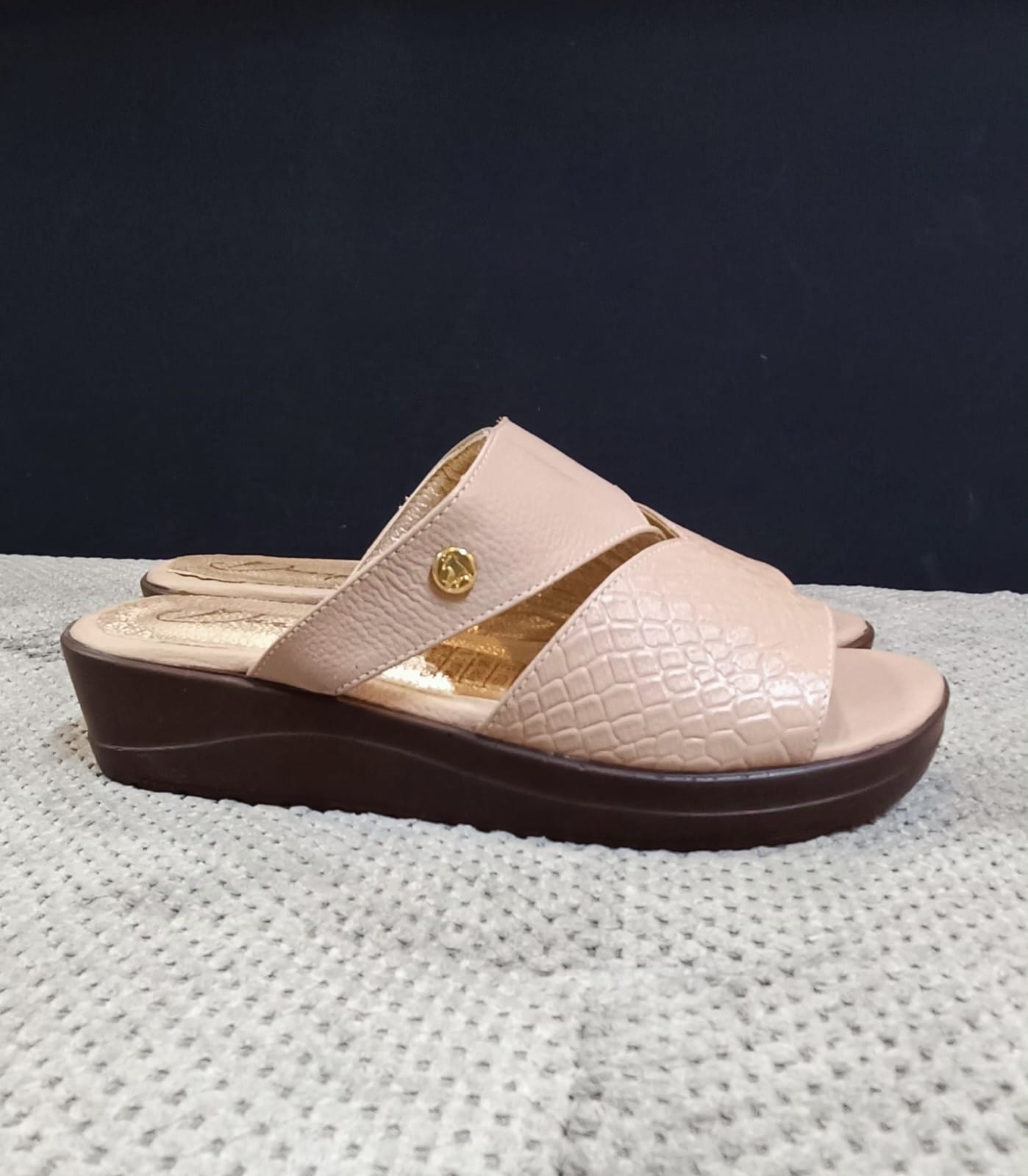 Sandalias bajas Beige 026